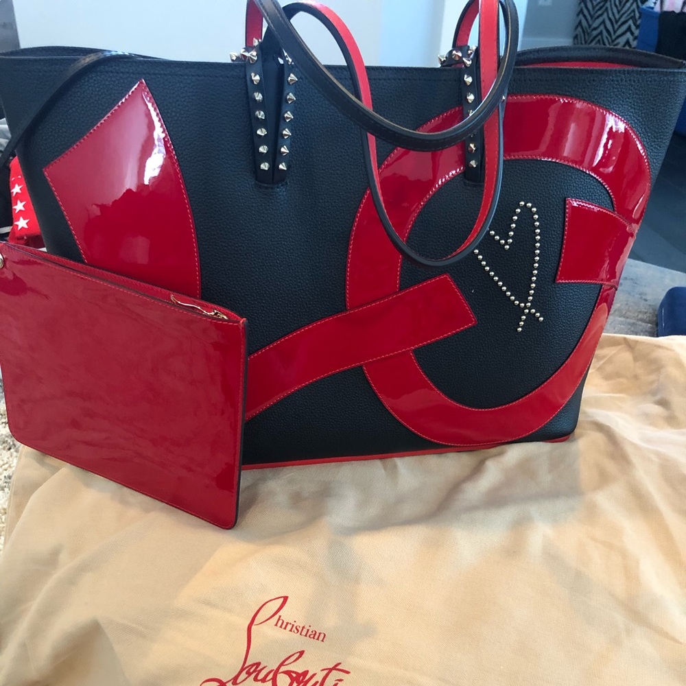 NWT Christian Louboutin Love Tote